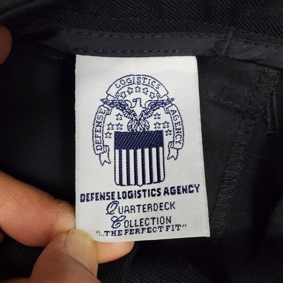 Vintage WWII U.S. Navy "Crackerjack" 13-Button Bell Bottom Sailor Wool Pants - Picture 8 of 9